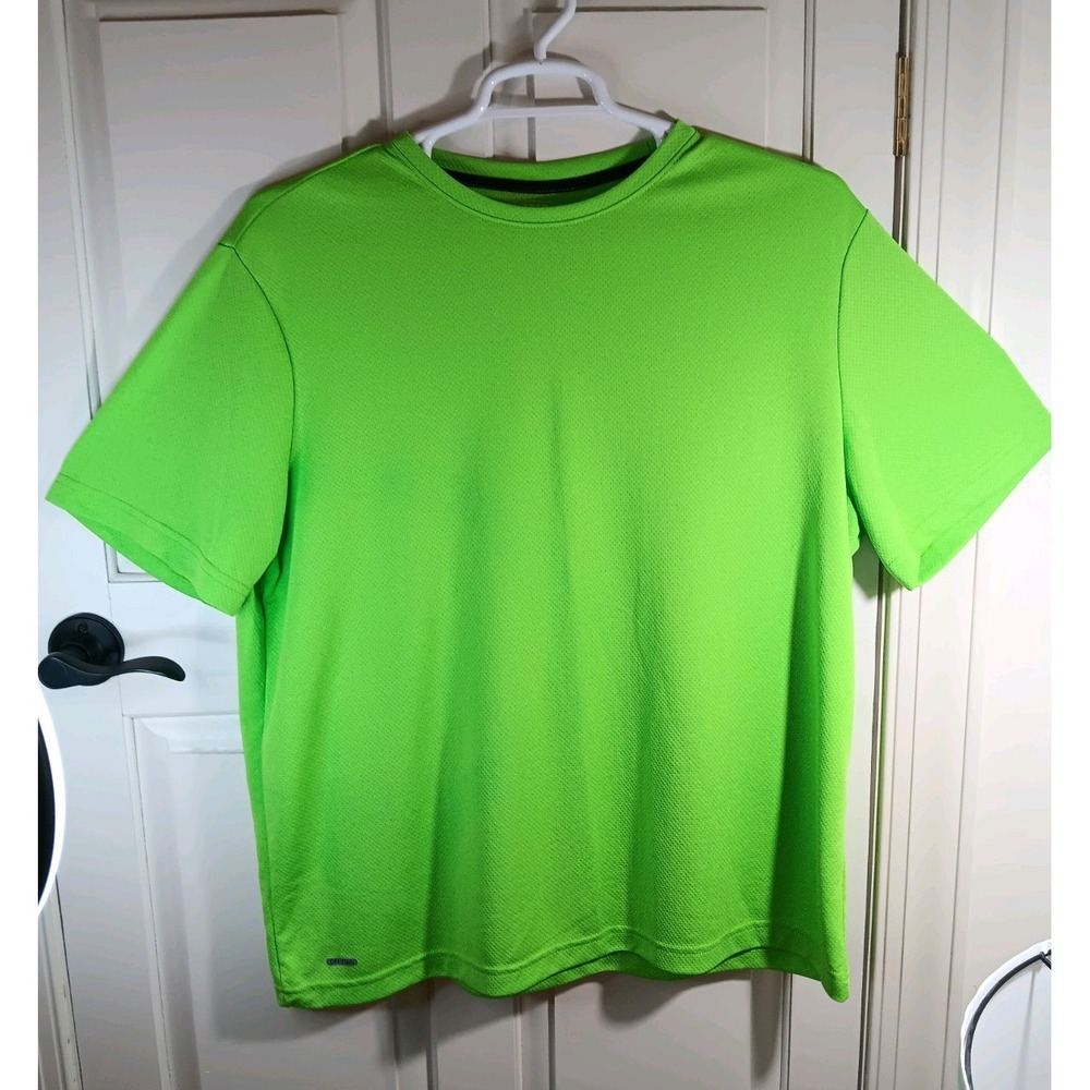 Starter Dri-Star Tee Mens Size XL 46-48 Green Apple Activewear Moisture-wicking